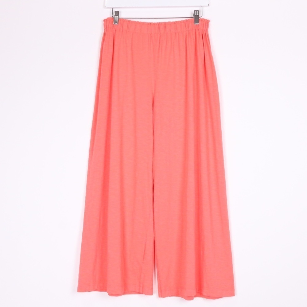 Sundry Coral Wide Leg Lounge Pants